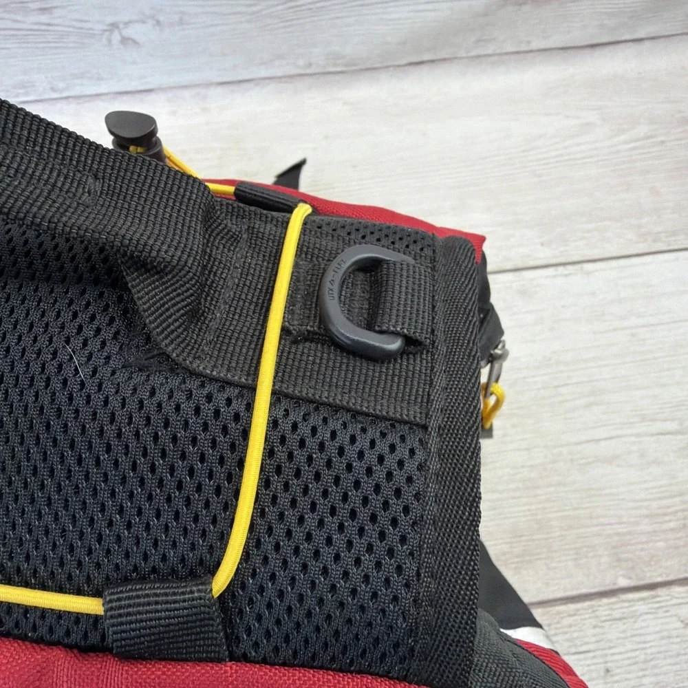 Mountainsmith K9 Dog Pack 2 Medium Red Nylon Very Good Minimal Use